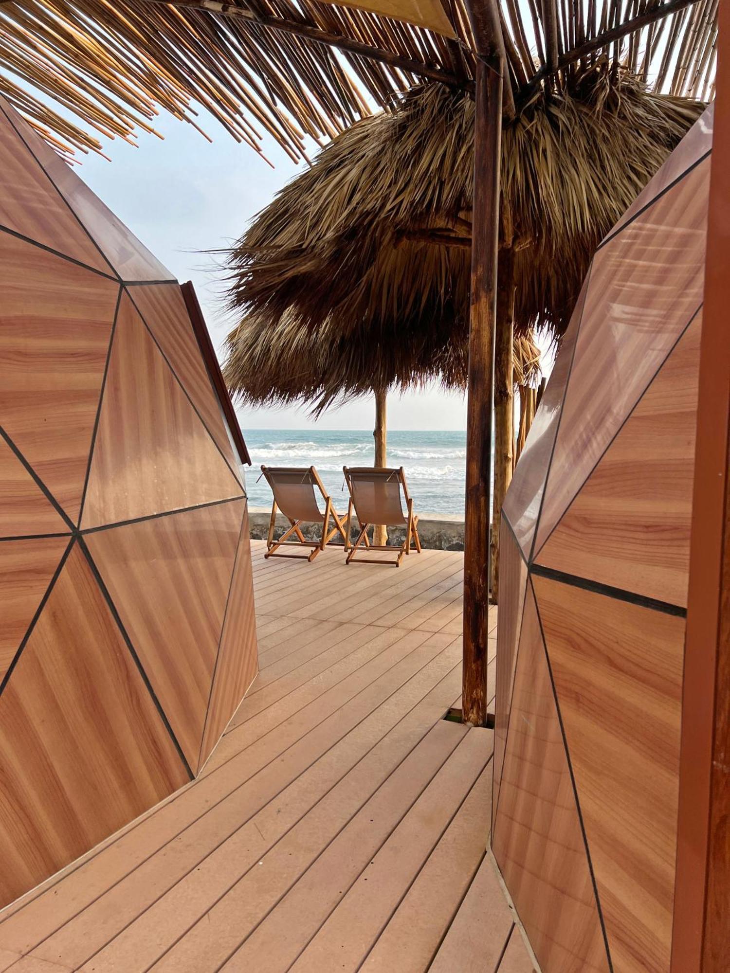 Almare Zonte - Beachfront Glamping Hotel El Zonte Esterno foto